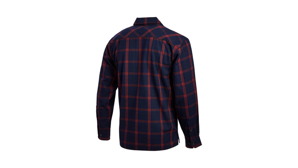 Vertx Canyon River Flannel - Mens, Midnight Clay Plaid, 2XL, F1 VTX1501 MDCP 2XL