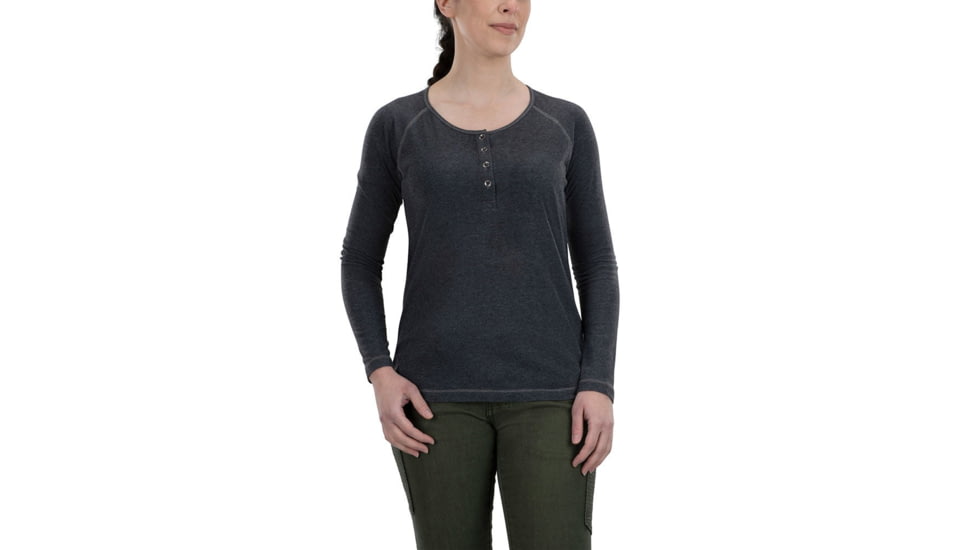Vertx Collins Henley Long Sleeve Shirt - Womens, Exhaust, Medium, F1 VTX7015 EXH MEDIUM