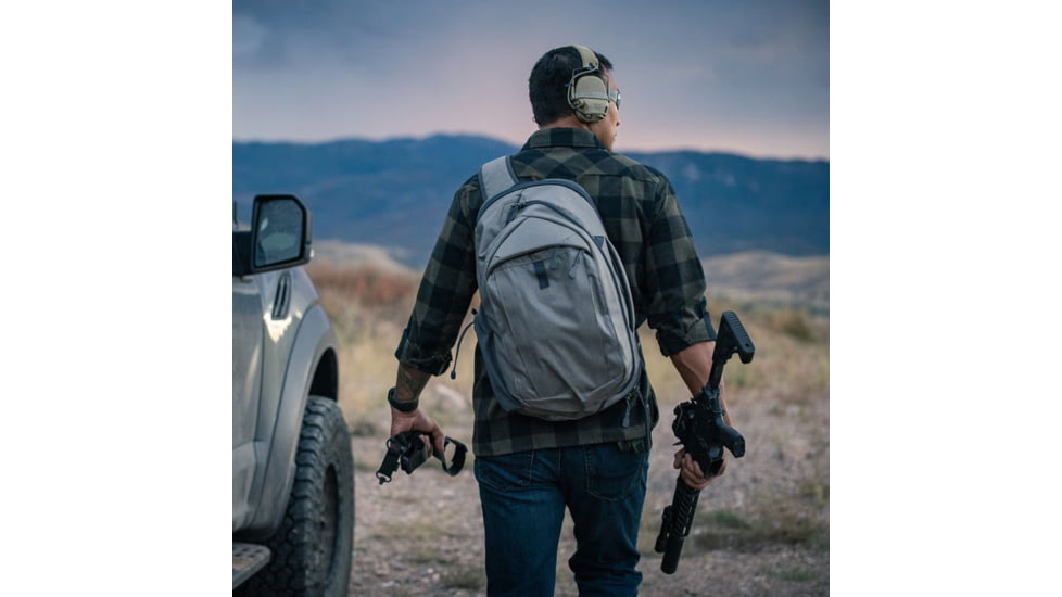 Vertx Commuter 22L Backpack, Heather Medium Grey, F1 VTX5012 HMG NA