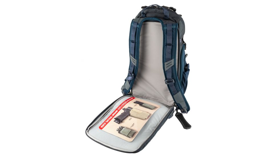 OpticsPlanet Exclusive Vertx Gamut 2.0 Backpack, 25 liters, Grey Matter/Smoke Grey, VTX5015-CUSTOM