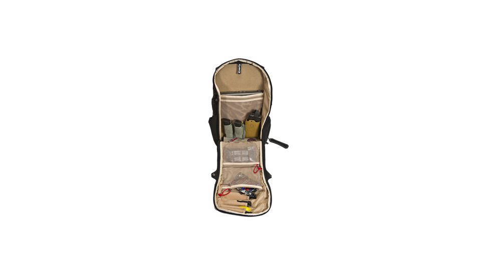 Vertx EDC Gamut + 24 Hour Backpack, Black w/Red Trim VTX5020BKR