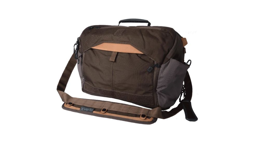 VERTX EDC Messenger Courier Bag, Bracken, VTX5005BR