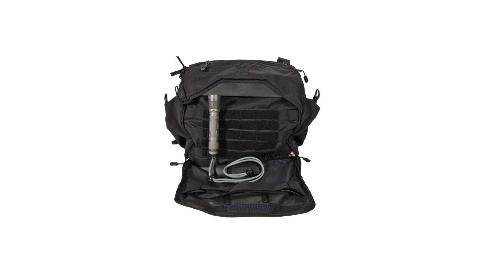 Vertx EDC Satchel Single Sling Pack, Black w/Red Trim VTX5000BKR