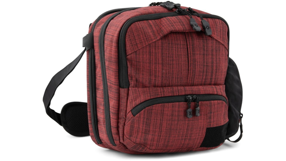 Vertx Essential Bag 2.0 10L Backpack, Heather Red/It'S Black, F1 VTX5031 HRD/IBK NA