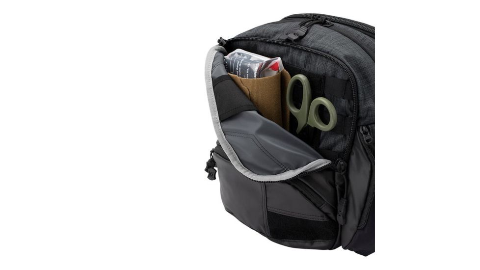 Vertx Essential Bag 2.0 10L Backpack, Heather Black/Galaxy Black, F1 VTX5031 HBK/GBK NA