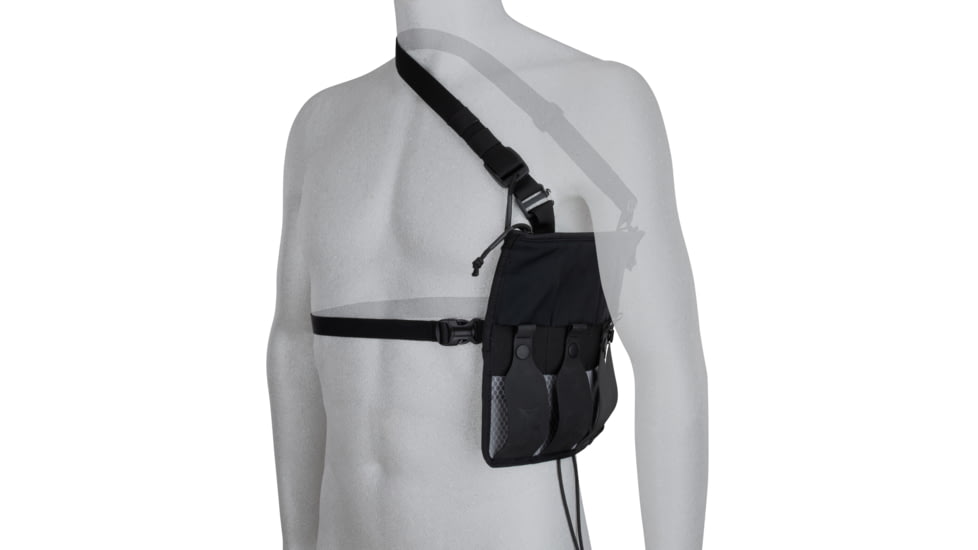 Vertx Firebase PCC Bandolier, Its Black, One Size, F1 VTX5221 IBK NA
