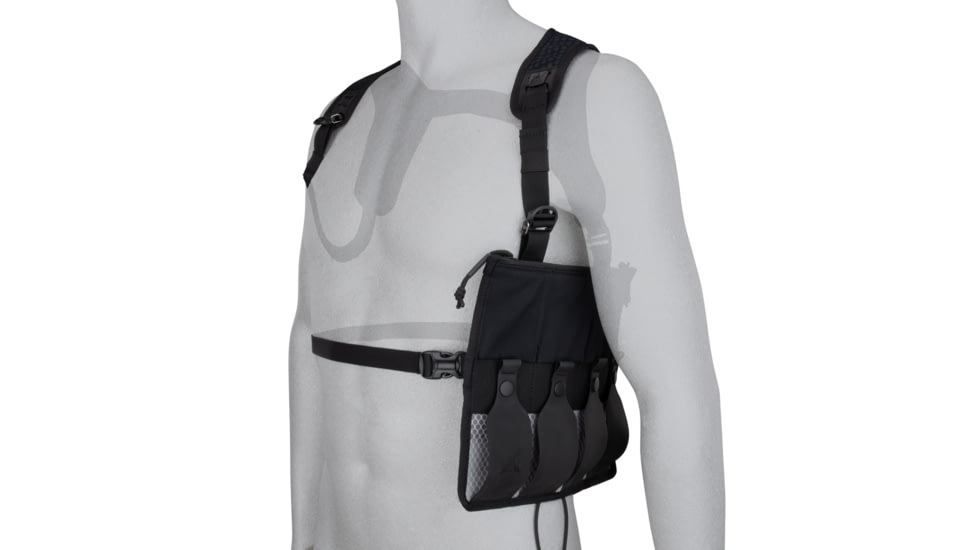 Vertx Firebase PCC Bandolier, Its Black, One Size, F1 VTX5221 IBK NA