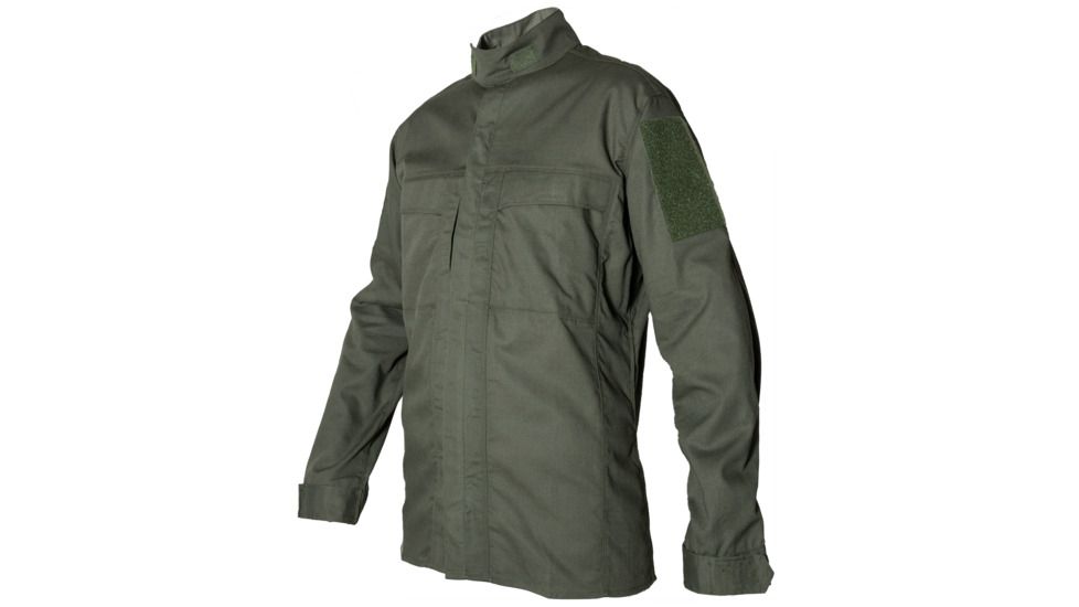 Vertx FR Shield BDU L/S Mini-Rip-Stop 88%Cotton/12%Nylon 6.6 OZ, OD Green, 2XL-LONG VTX920ODFR-2XL-LONG