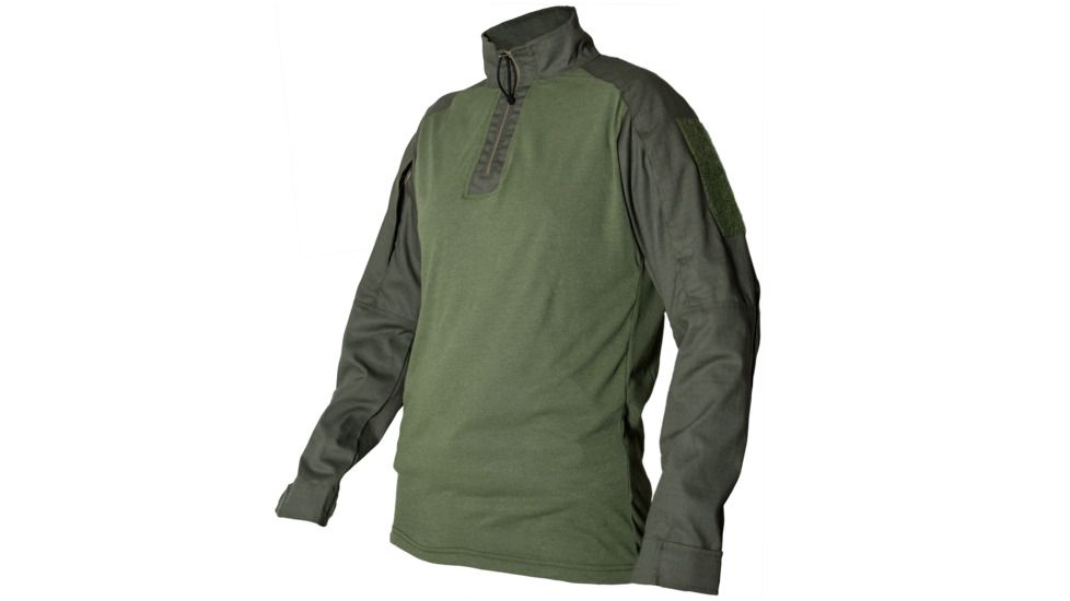 Vertx FR Shield Uniform Combat Shrt, OD Green, 2XL-LONG VTX922ODFR-2XL-LONG