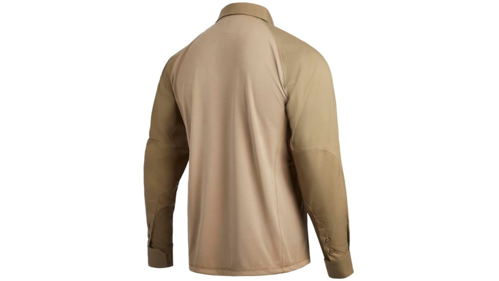 Vertx Fusion Flex Performance Hybrid Shirt - Long Sleeve, Desert Tan - VTX8255DT2XLLONG