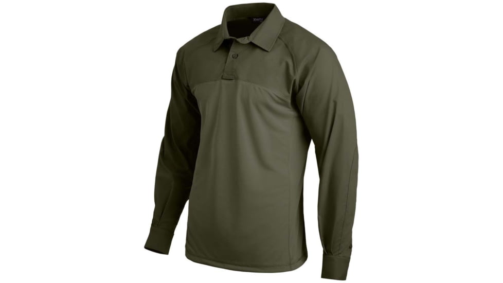 Vertx Fusion Flex Performance Hybrid Long Sleeve Shirt - Men's, Long, OD Green, 2XL, F1 VTX8255 OD 2XL LONG