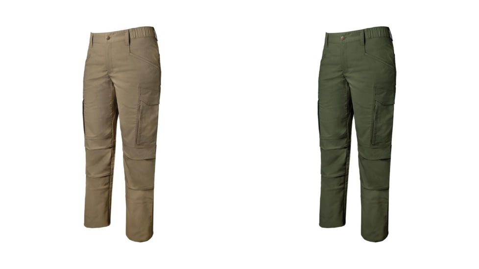 Vertx Fusion Tactical 7 OZ. Ladies Pants, Desert Tan, OD Green