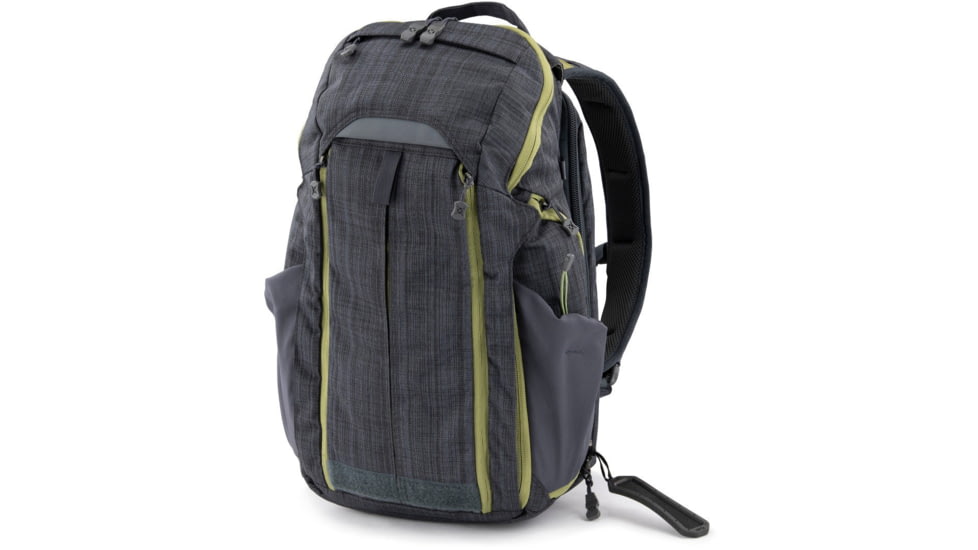 Vertx Gamut 2.0 Backpack, 25 liters, Standard, Heather Black/ Mustard Grass, F1 VTX5016 HBK/MGS NA