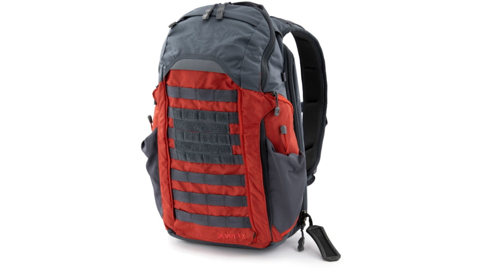Vertx Gamut 2.0 Backpack, 25 liters, Standard, Smoke Grey/ Mars Red, F1 VTX5016 SMG/MRD NA