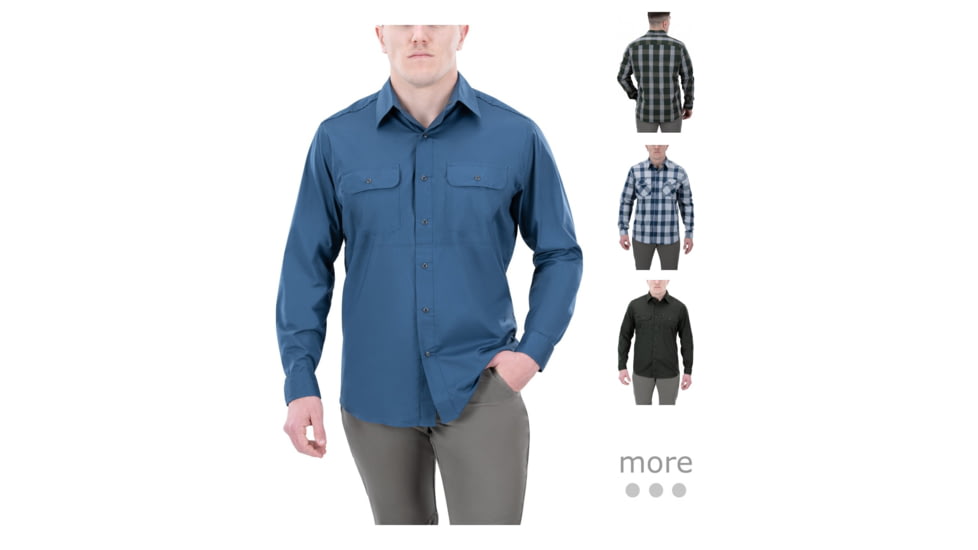 Vertx Guardian 2.0 Long Sleeve Shirt - Men's, Dark Sky, Hunter Green Plaid, Navy Cross Plaid, Rudder Green, Storm Surge Grey, Undertow Blue Plaid