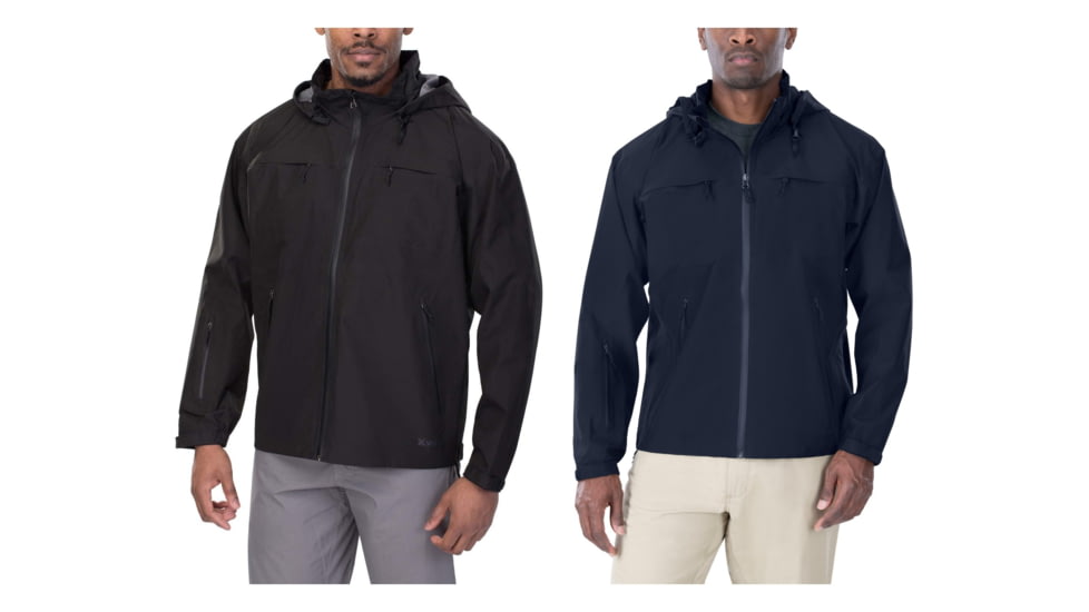 Vertx Integrity Waterproof Shell Jacket, Black, Navy