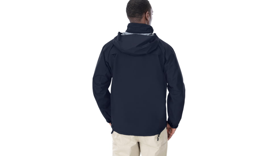 Vertx Integrity Waterproof Shell Jacket, Mens, 100% Polyester, w/ Removable Hood, Navy, Extra Small, F1 VTX8800 NV XSMALL REG