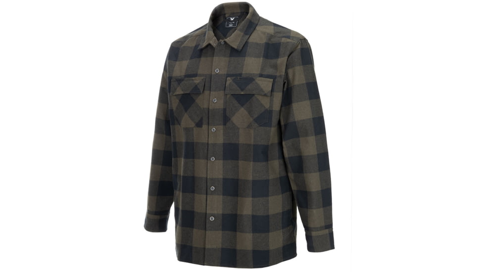 Vertx Last Line Flannel - Mens, Marshland Plaid, Medium, 1522 MSHP MEDIUM