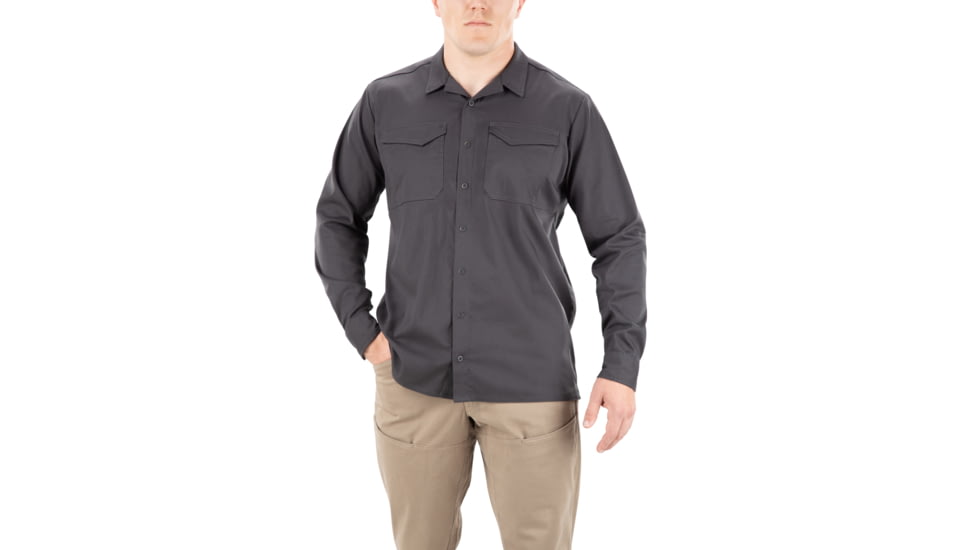 Vertx Long Sleeve Machinehead Shirt - Mens, Exhaust, Medium, F1 VTX1475 EXH MEDIUM