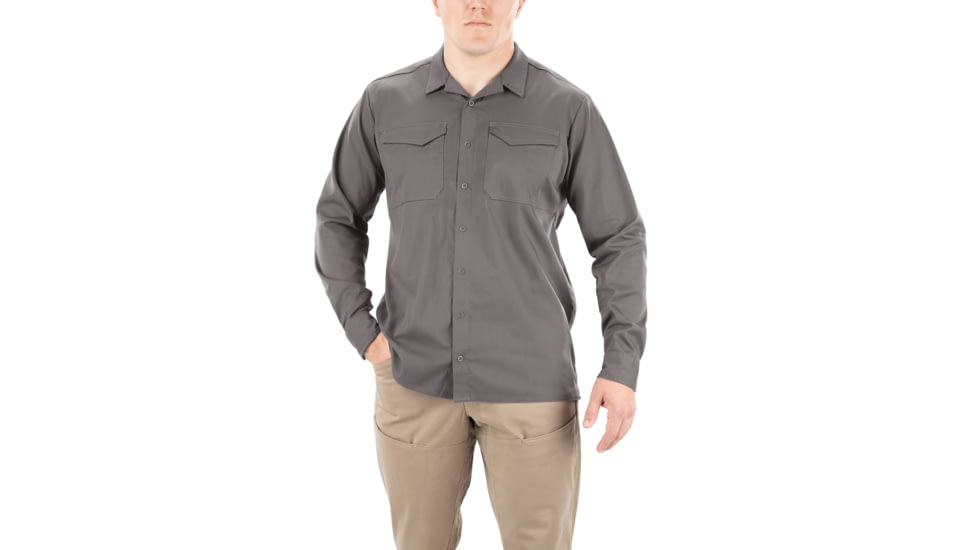 Vertx Long Sleeve Machinehead Shirt - Mens, Space Force Grey, 2XL, F1 VTX1475 SFG 2XL