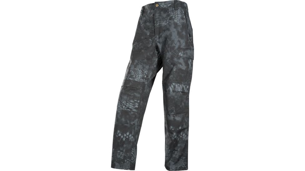 Mens Phantom OPS Nylon/Cotton Nyco Rip-Stop Pant, Kryptek Typhon Black, 36 34