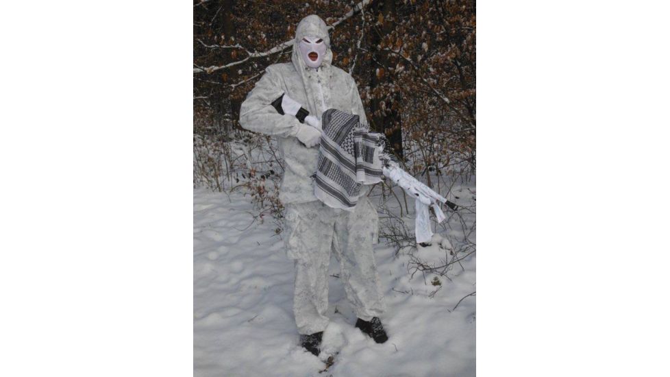 Vertx Overwhite Suit w/ Stealth PXL Snow Camouflage, White, 2XL/3XL VTX9799CWH-2XL/3XL