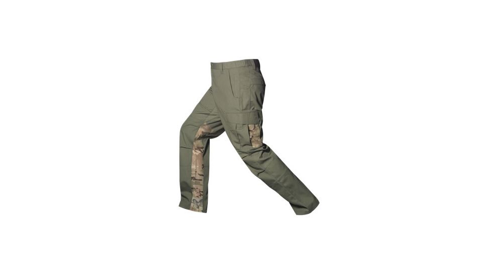 Vertx Mens Phantom Ops Tactical Pants w/ Airflow,65% Poly/35% Cotton,OD Green/MultiCam,30-30 VTX8620ODC-30-30