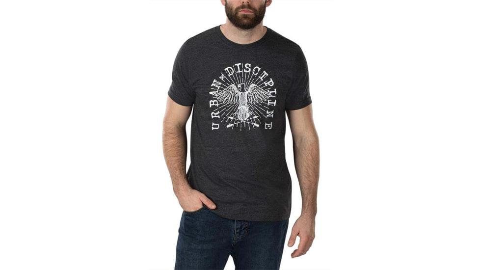 Vertx Urban Discipline Graphic Tee T-Shirt - Mens, Dark Heather Grey, Small, F1 VTXS0004 DHG SMALL