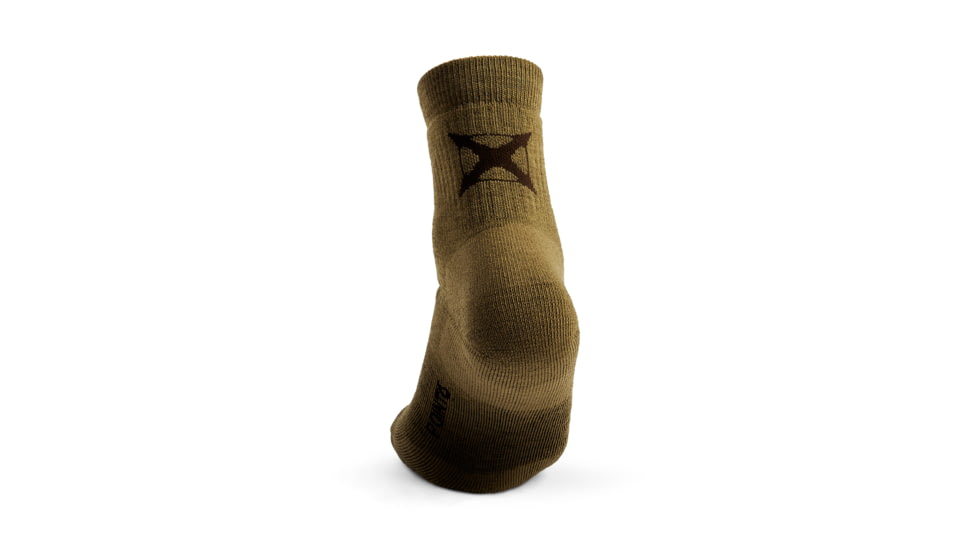 Vertx VaporCore 5in Medium Crew Sock - Mens, Dark Earth, Medium, 9106 DET MEDIUM