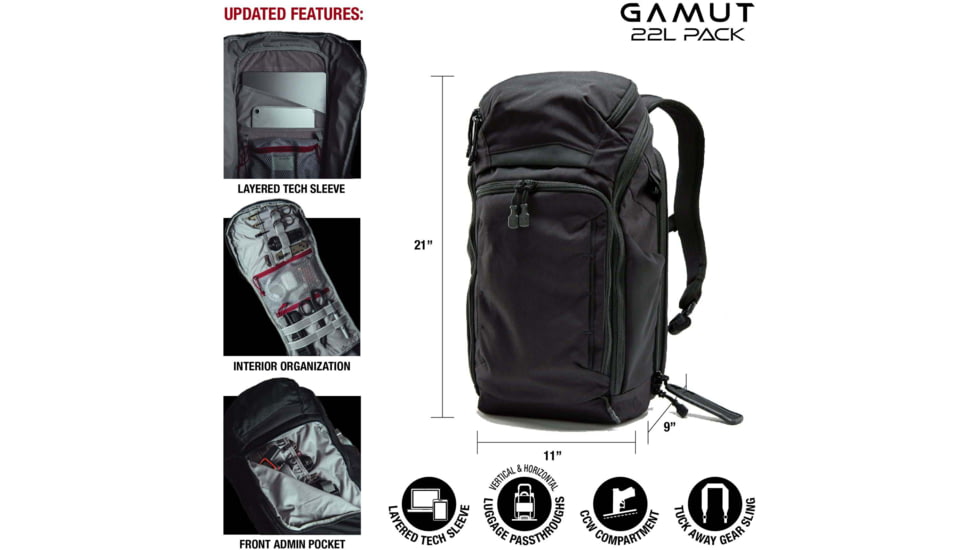 Vertx Gamut 22L Pack