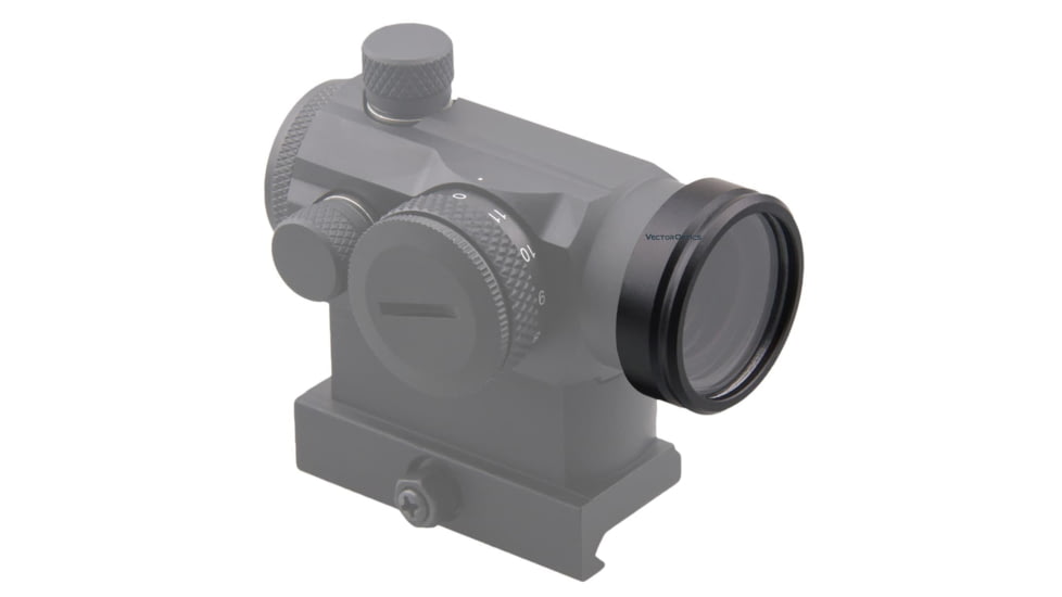VeWar Red Dot Sight Protection Cap, 29 -29.3mm Objective Lens, Acrylic, 29.5mm Internal Diameter, Black, SCOT-59