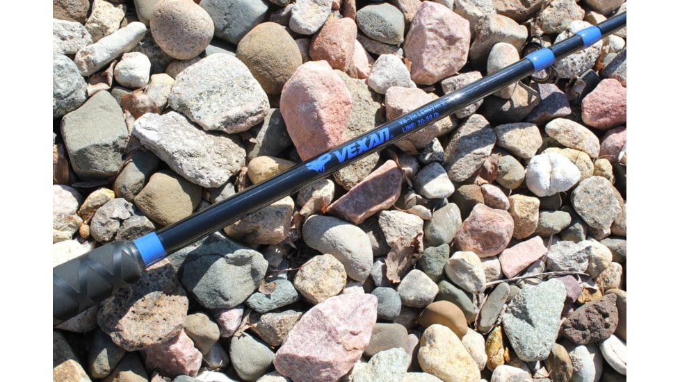 Vexan Catfish Fishing Rods, 7 ft, Heavy,Spinning, Black/Blue, VB7H-S