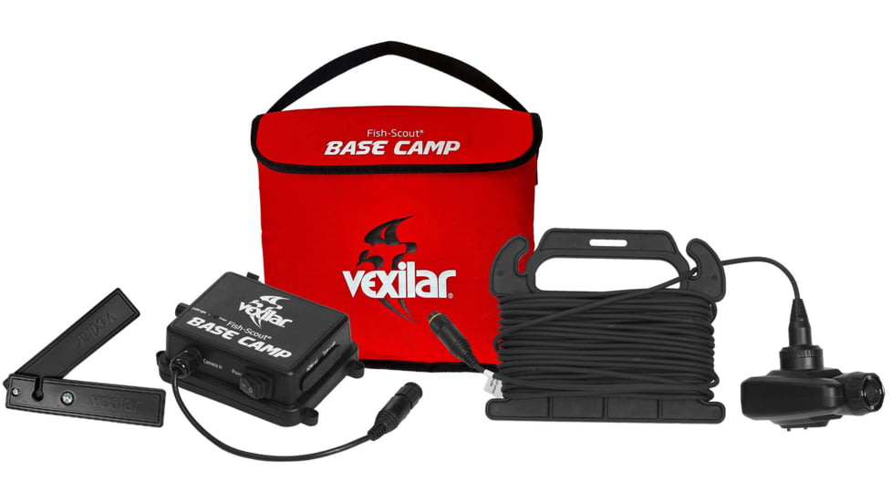 Vexilar Fish-Scout Base Camp Color/BW Underwater Camera w/Multi-veiw for Fish Houses, Black, Regular, FS3000BC