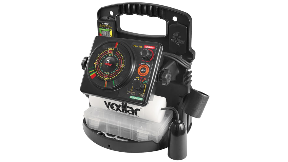 Vexilar Fl 12 Pro Pack II With 12 deg Ice-Ducer, PP1212