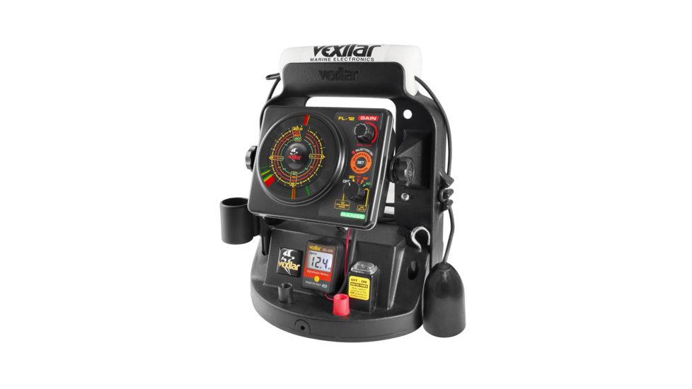 Vexilar FL-12 Ultra Pack Fish Finder, 12-degree Ice-Ducer 183666