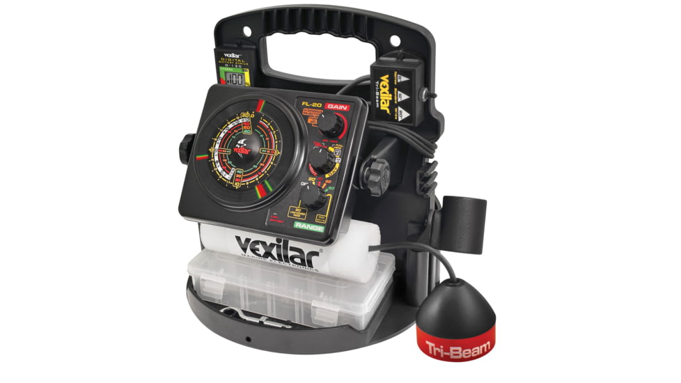 Vexilar Fl 20 Pro Pack II With Tri Beam Ice-Ducer, PP20TRI