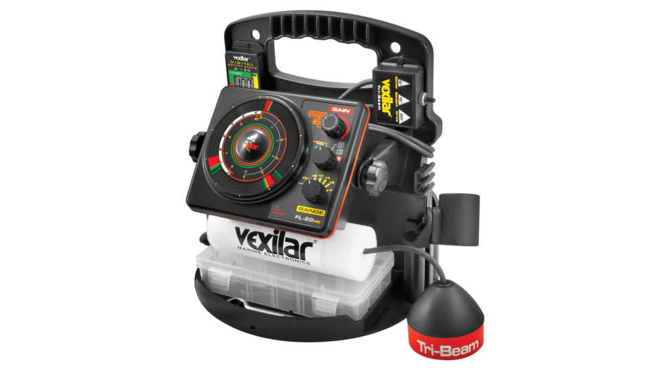 Vexilar Fl 22 HD Pro Pack II With 12 deg Ice-Ducer, PP2212