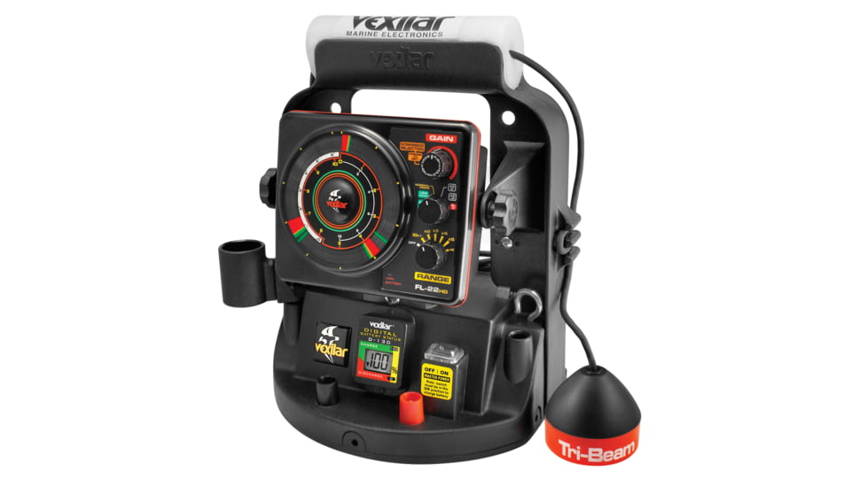 Vexilar Fl 22 Ultra Pack HD With Tri Beam Ice-Ducer, UP22TRI