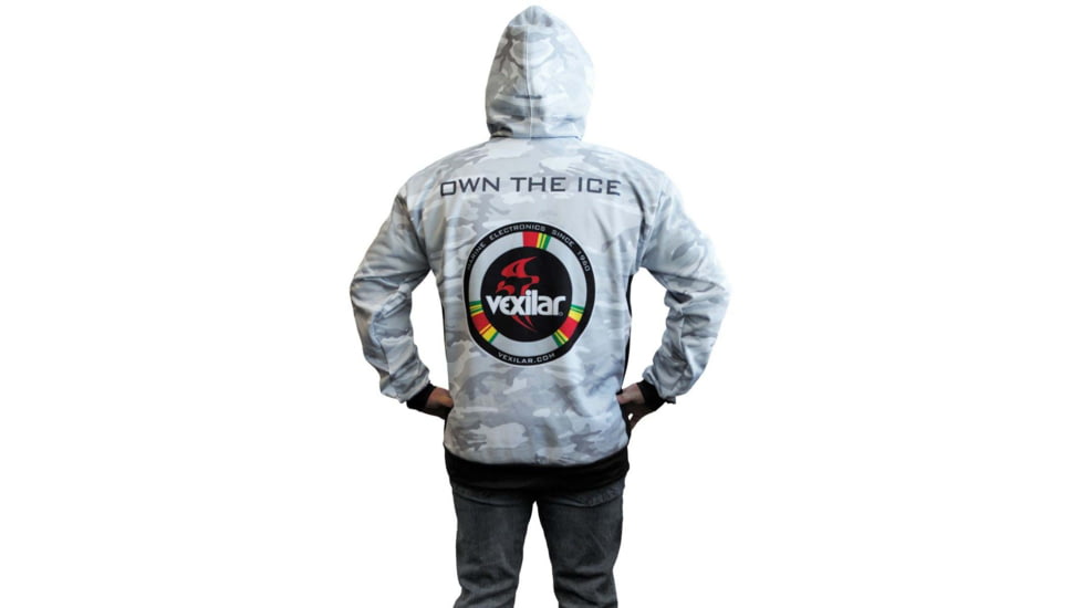 Vexilar Snow Hoodie - Mens, Camo, Large, VXW221-3