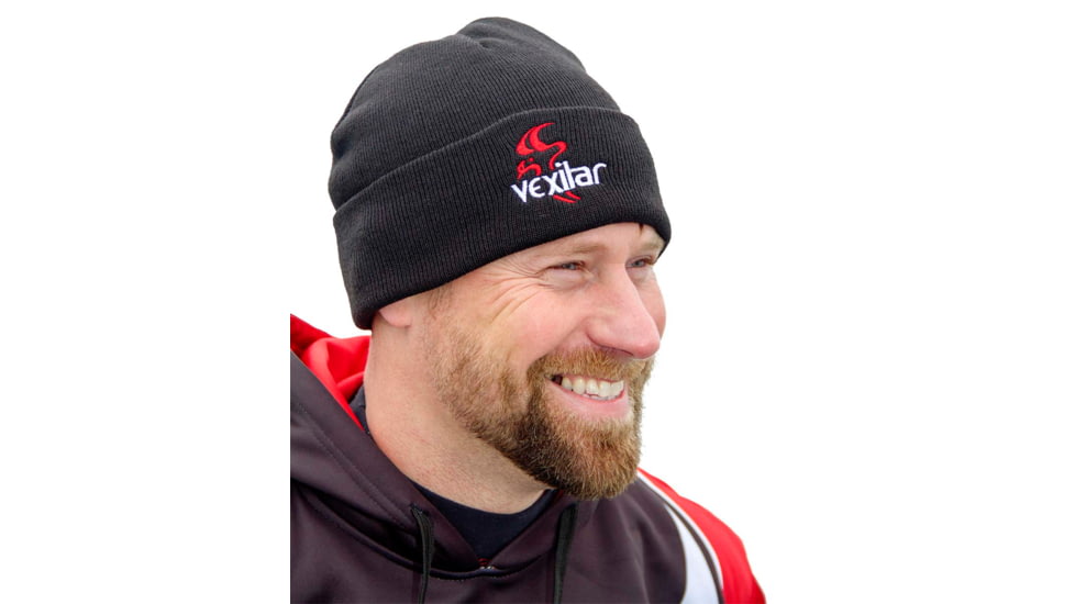Vexilar Stocking EMB Logo Cap, Black, Fits All, CAP005