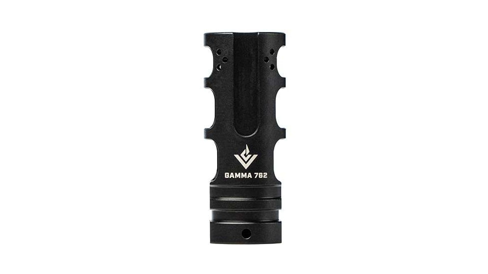 Aero Precision VG6 GAMMA 762 Muzzle Brake, 7.62mm, 17-4 Stainless Steel, Black Nitride, APVG200007A