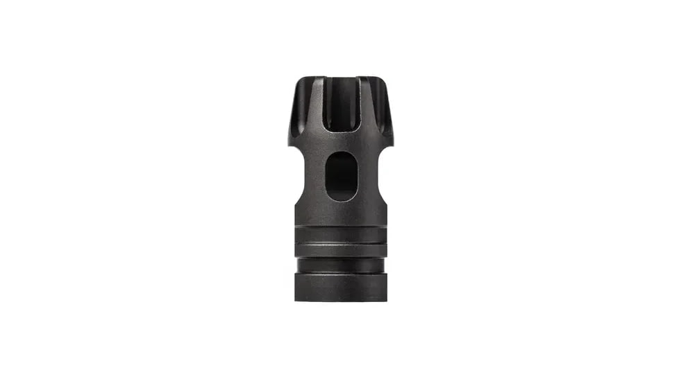 VG6 Precision Epsilon Muzzle Device, AR-15, 9mm Luger, 2.21 in, 1/2x28, Nitride Black, APVG200023A