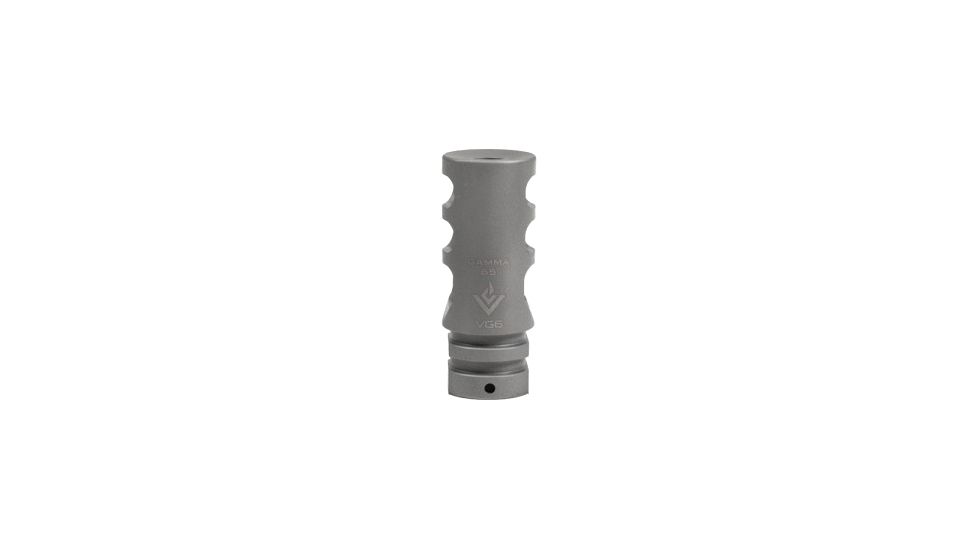 VG6 Precision Gamma 65 BBSS Muzzle Device, Gray, APVG100018A, EDEMO1