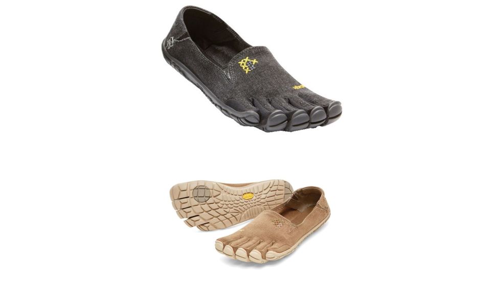 Vibram FiveFingers CVT-Hemp Casual Shoe - Women's, Black, Hemp Khaki