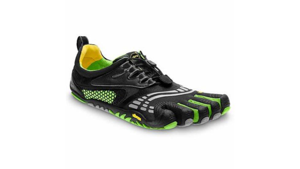 Vibram FiveFingers KMD Sport LS Fitness Shoe - Men's-Black/Grey/Green-43