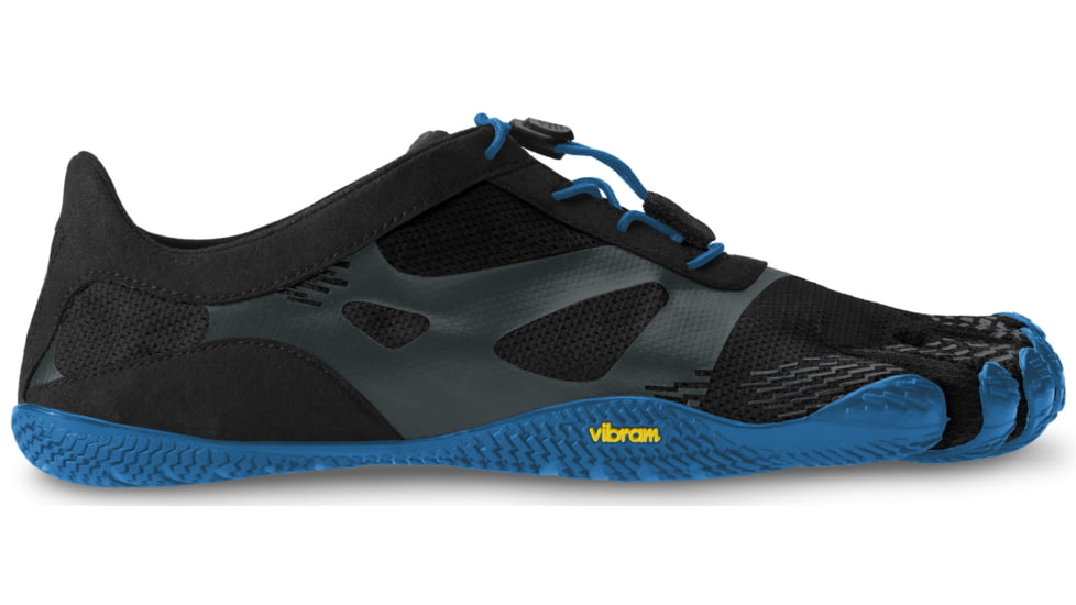 Vibram FiveFingers KSO EVO Camp Shoe - Men's-Black/Blue-Medium-38