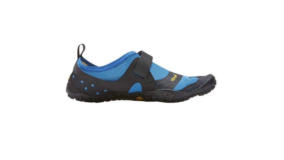 Vibram FiveFingers V-Aqua Camp Shoe, Five Fingers - Mens, Blue/Black, 42, 19M730142
