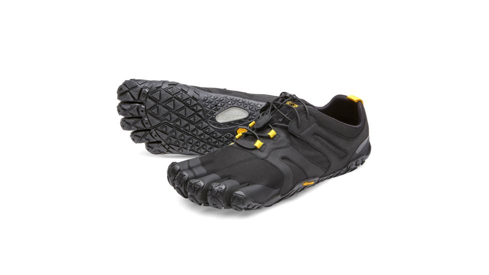 Vibram FiveFingers V-Trail 2.0 - Womens, Black/Yellow, 36, 19W760136