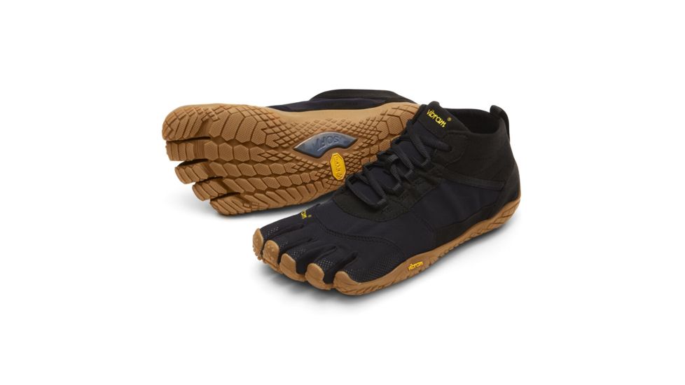 Vibram FiveFingers V-Trek Camp Shoe, Black/Gum, 39 Euro, 18W740139