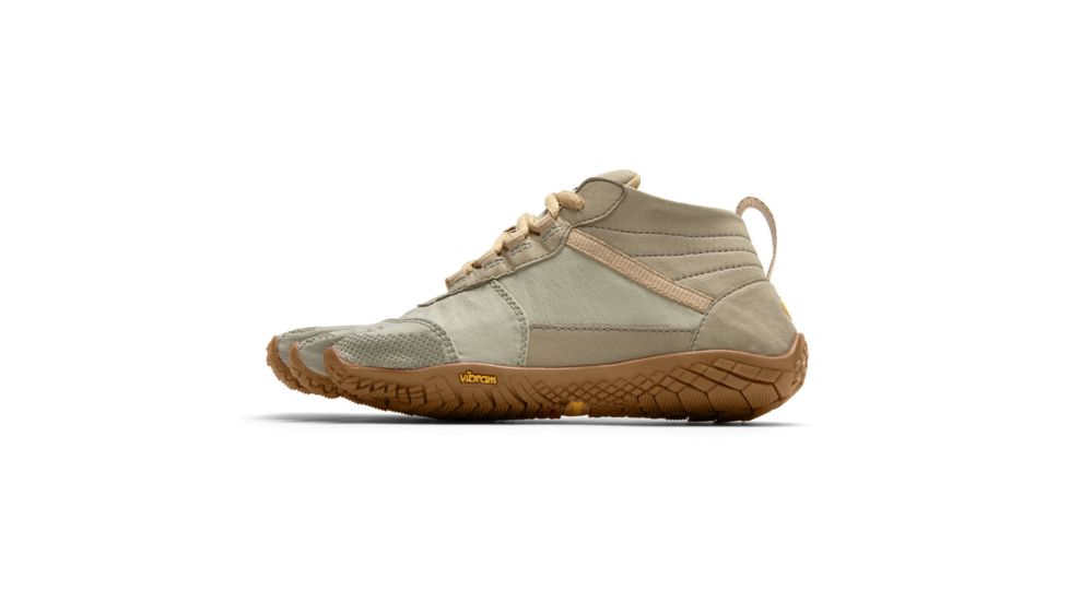 Vibram FiveFingers V-Trek Camp Shoe, Five Fingers - Women's, Khaki/Gum, 39, 18W740339